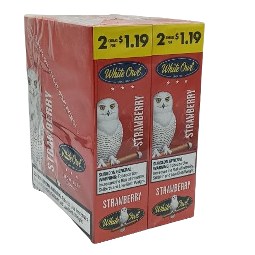 White Owl Strawberry 2/$1.19 30/2pk