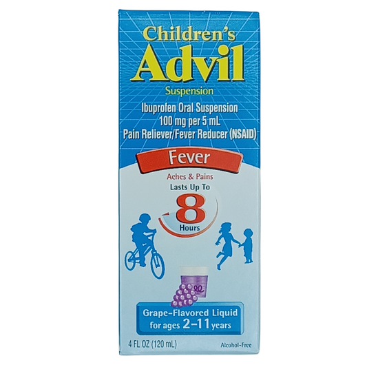 Advil Fever Children Grape Liquid 4oz