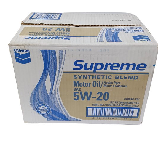 Chevron Supremee SAE10W30 1Q/12ct