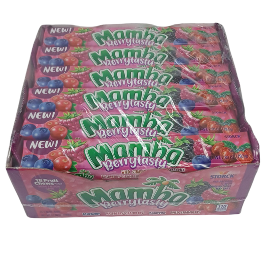 Mamba Berry Tasty Chews 24ct