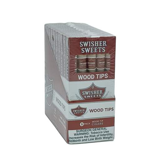 Swisher Sweets Wood Tips Regular 10/5pk