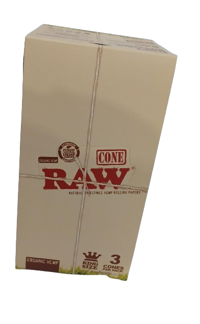 Raw Cone Organic Hemp King Size 32/3pk