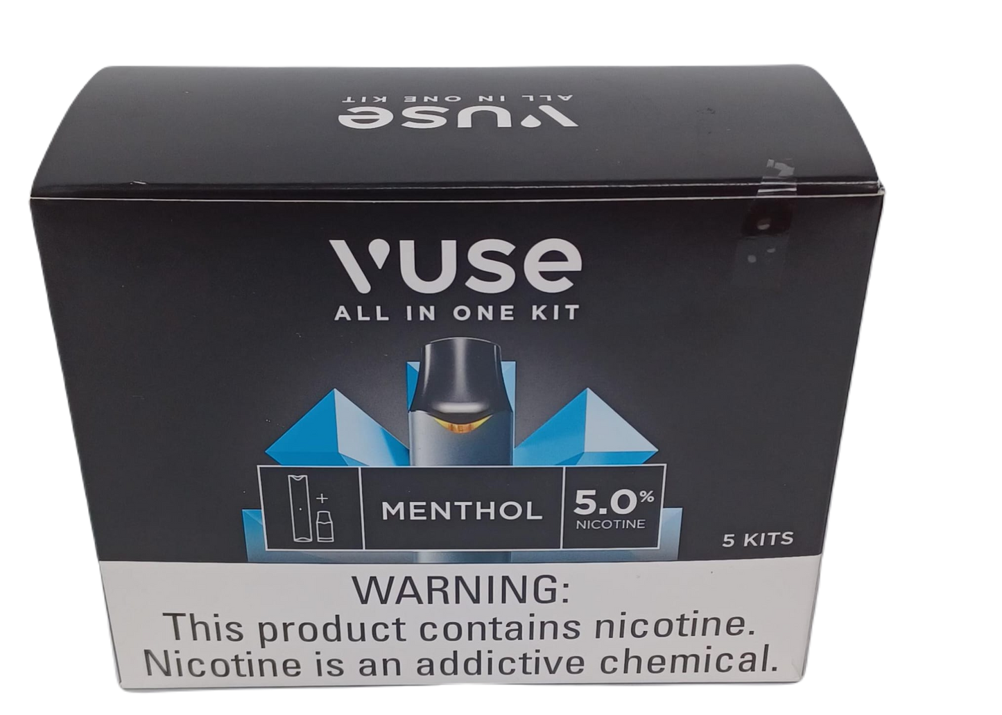 Vuse Blue Menthol  Kit 5% 5/1pk