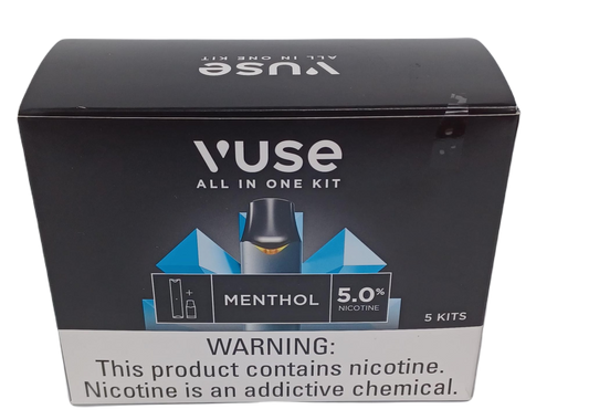 Vuse Blue Menthol  Kit 5% 5/1pk