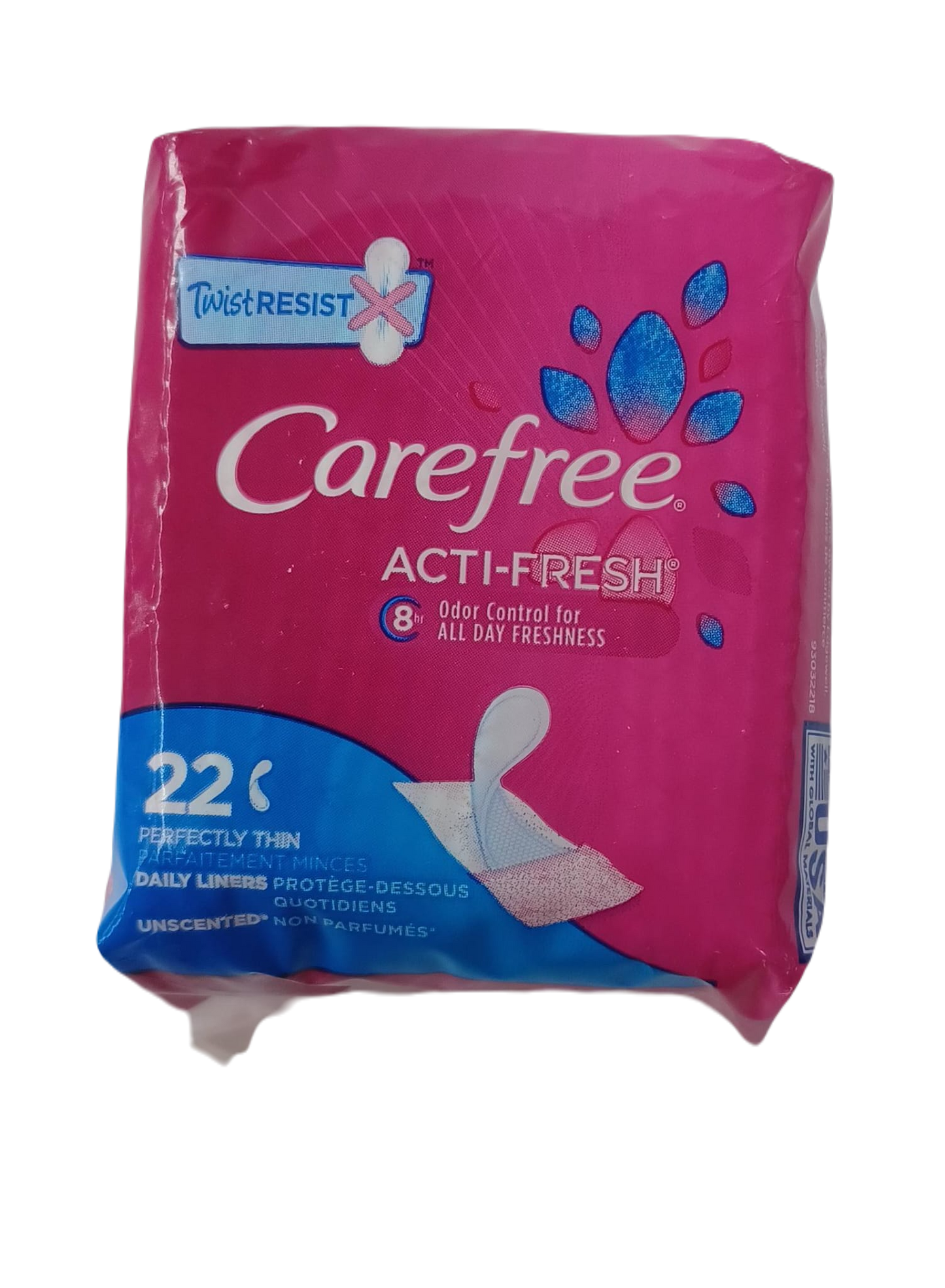 Carefree Acti Fresh Thin ToGo 22ct