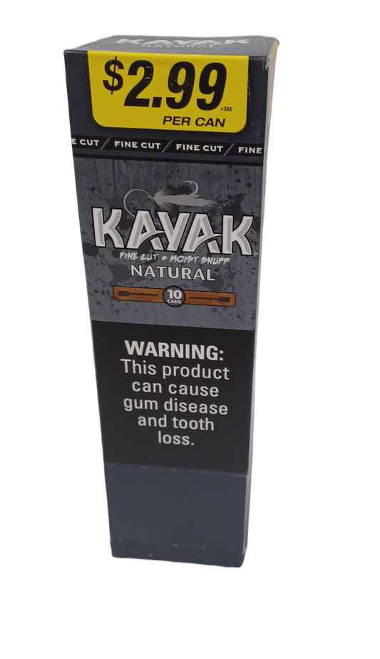 Kayak Fine Cut Natural $2.99 1.2oz/10ct