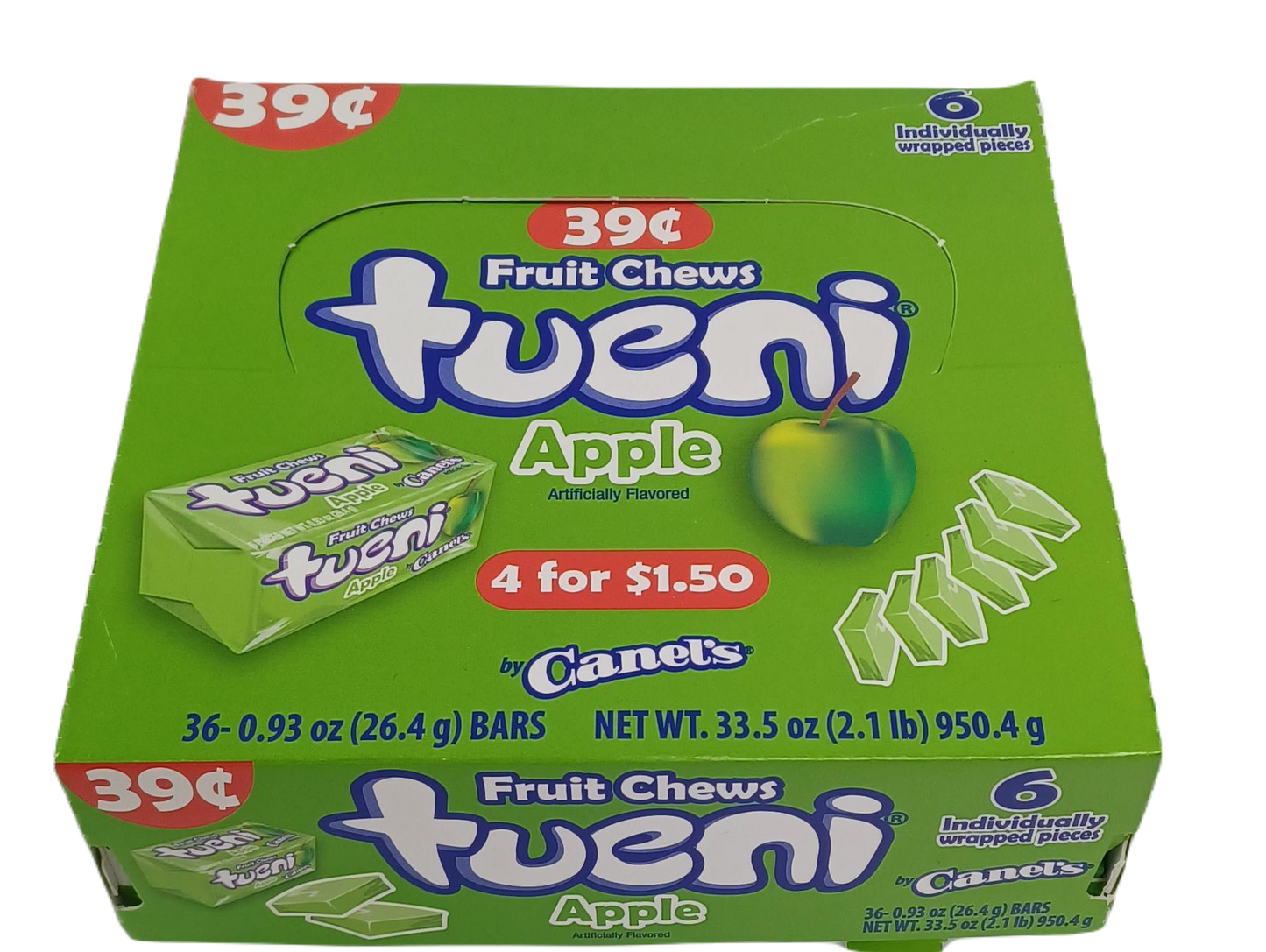 Tueni Apple $.39c .93z/36ct