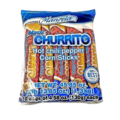 Manzela Churrito Corn Sticks 4.58oz/10ct