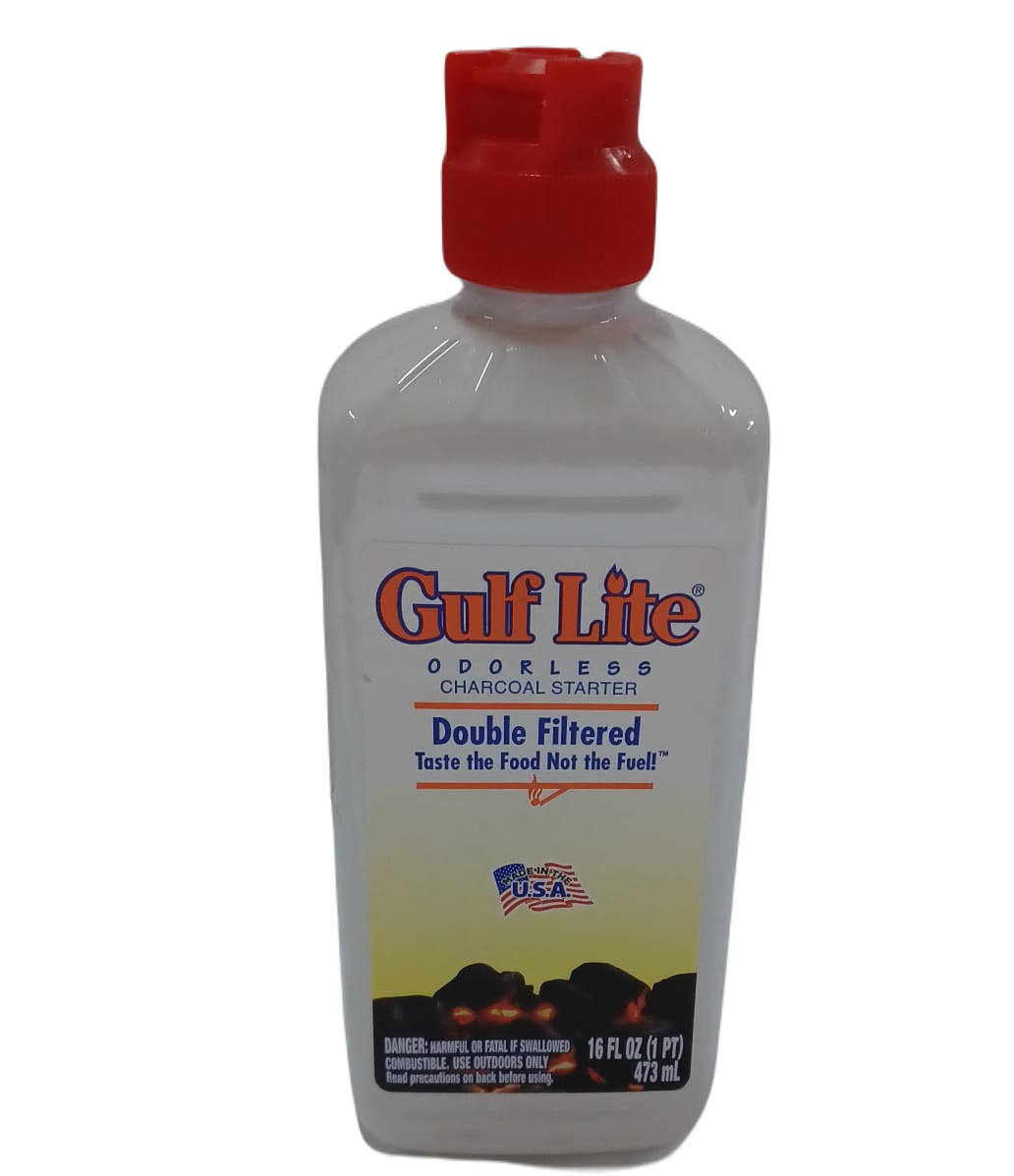 Gulf Lite Charcoal Lighter Fluid 16oz