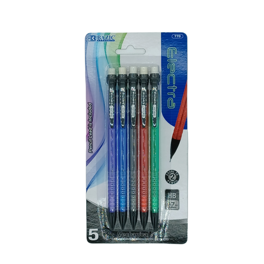 Bazic Mechanical Pencils 5ct