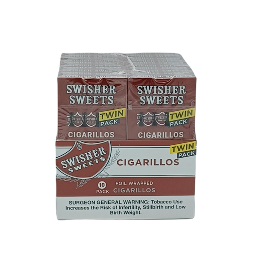 Swisher Sweets Cigarillos Twin Pack 10/2pk