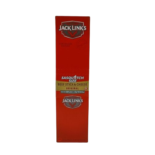 Jack Links Beef Stick Cheese Original 2.45oz/12ct