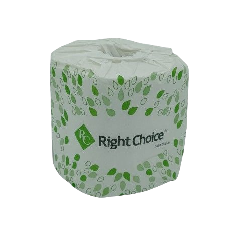 Right Choice Single Roll Toilet Paper