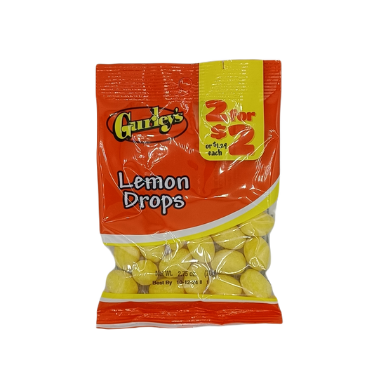 Gurleys Lemon Drops 2/$2 2.5z/12ct