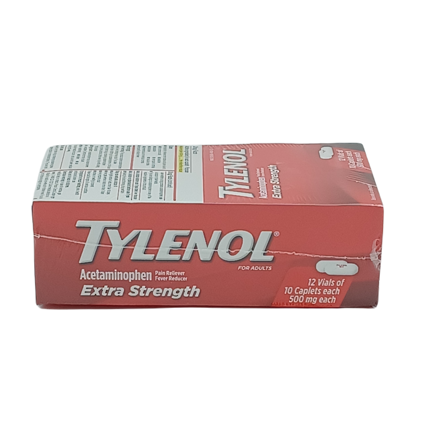 Tylenol Extra Strength Vials 10/12ct