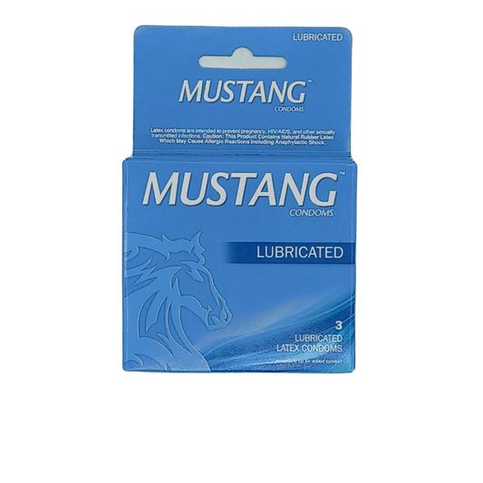 Mustang Condoms 3pk/12ct