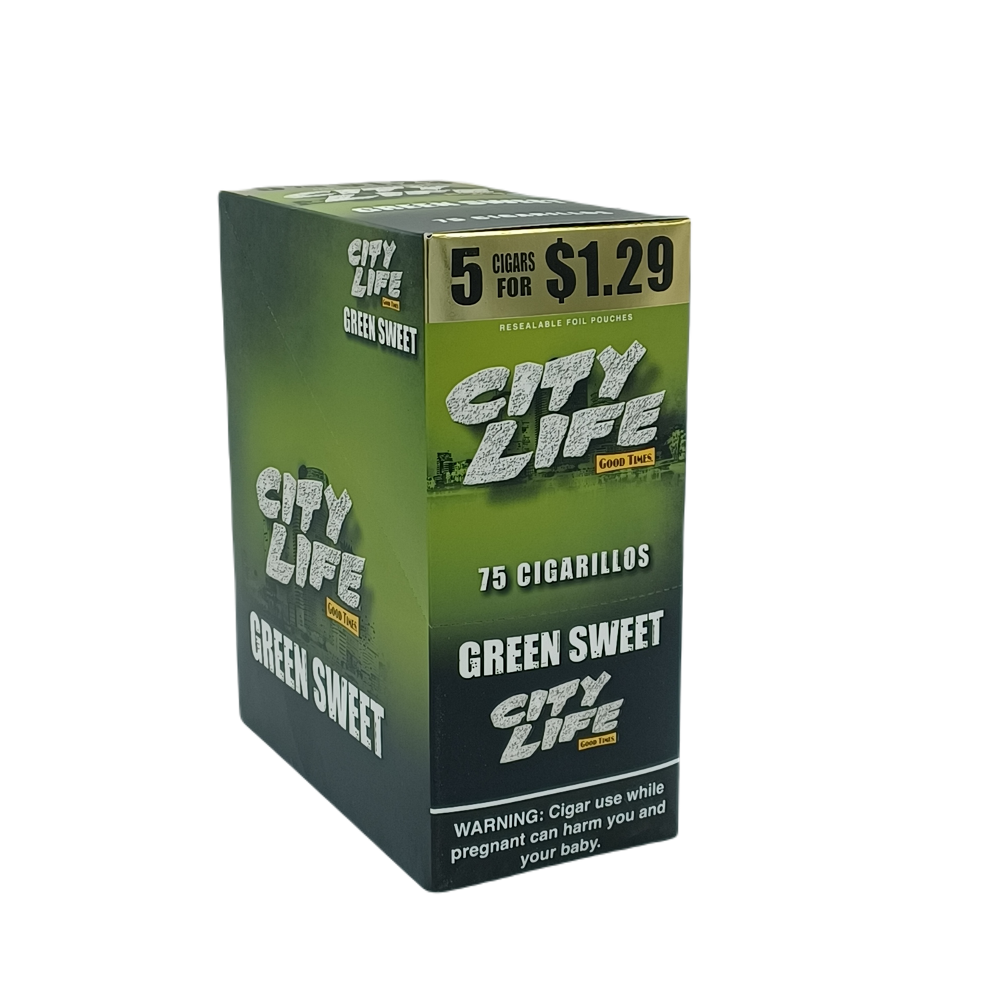 CityLife Green Sweet 5/$1.29c 15/5pk