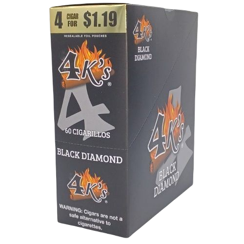 4k's Black Diamond 4/$1.19c 15/4pk