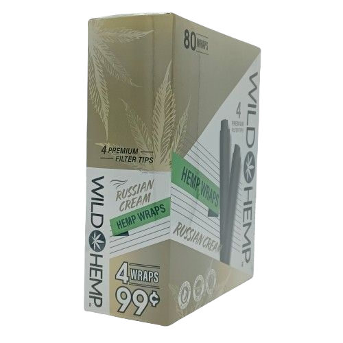 Wild Hemp Russian Cream Wraps 4/99c 20ct