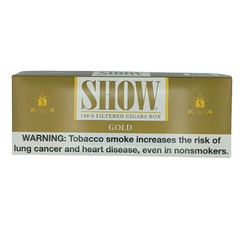 Show Gold Filter 100's Box 10/20pk