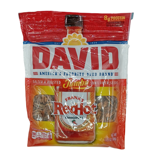 David Sunflower Seeds Franks Red Hot 5.25oz