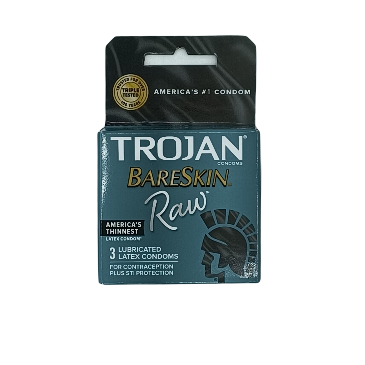 Trojan Bareskin Raw 6pk/3ct