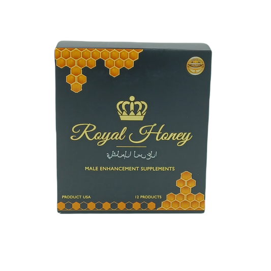 Royal Honey Black Tubes 12ct