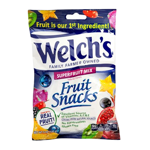 Welch's Fruit Snacks Superfruit Mix 5oz PEG