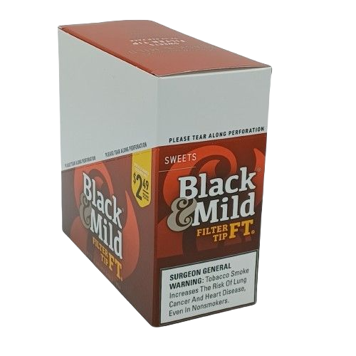 Black & Mild Sweets Filter Tip PP 2.49 10/5pk