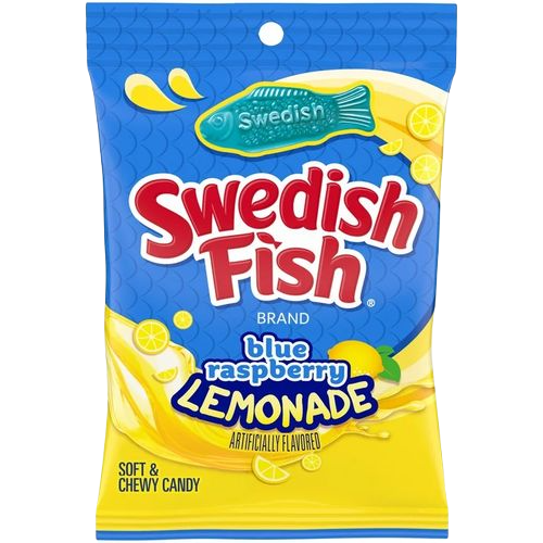 Swedish Fish Blue Raspberry 8.04oz PEG