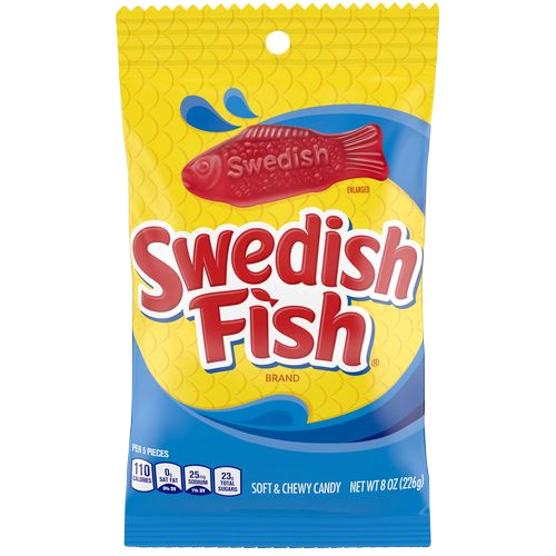 Swedish Fish 8oz PEG