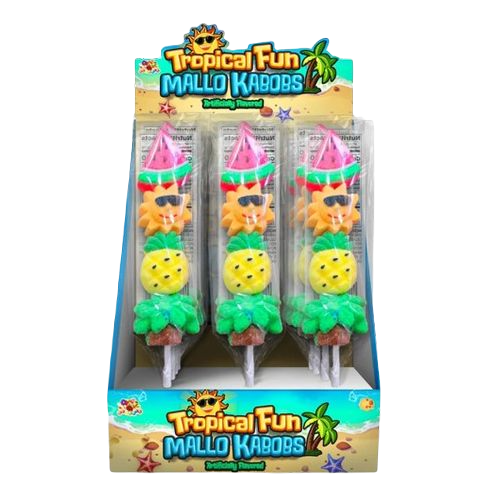 Albert's Tropical Fun Mallo Kabobs 1.6z/12ct