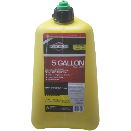 Briggs Stratton Smart Fill Gas Can 5 Gal Diesel