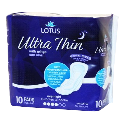 Lotus Ultra Thin with Wings 10ct