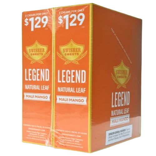 Swisher Sweets Legend Maui Mango 2/1.29 15/2pk