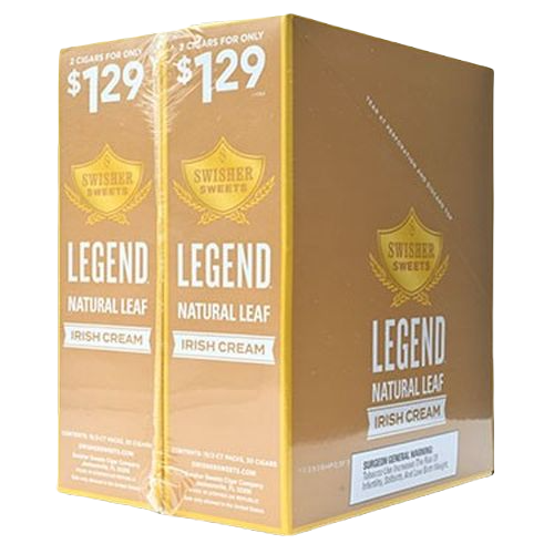 Swisher Sweets Legend Irish Cream 2/1.29 15/2pk