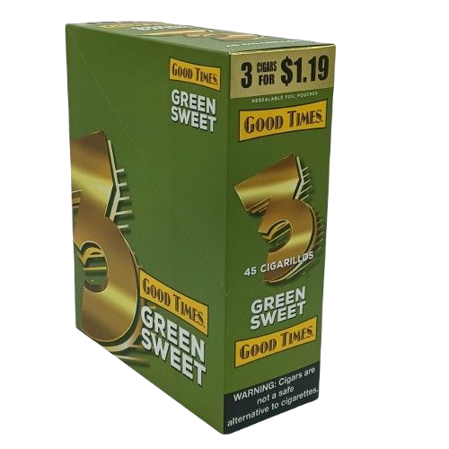 Good Times Green Sweet 3/1.19c 15/3pk