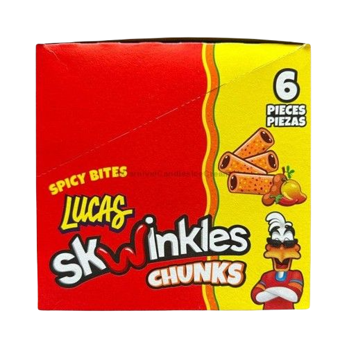 Lucas Skwinkles Chunk Mango Tamarind 1.58oz/6ct