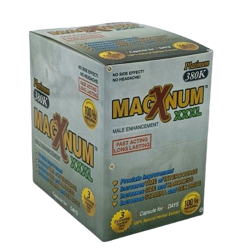 Magnum 380K XXXL Platinum 20ct