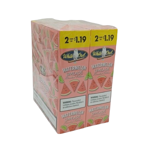 White Owl Watermelon Limeade 2/$1.19 30/2pk