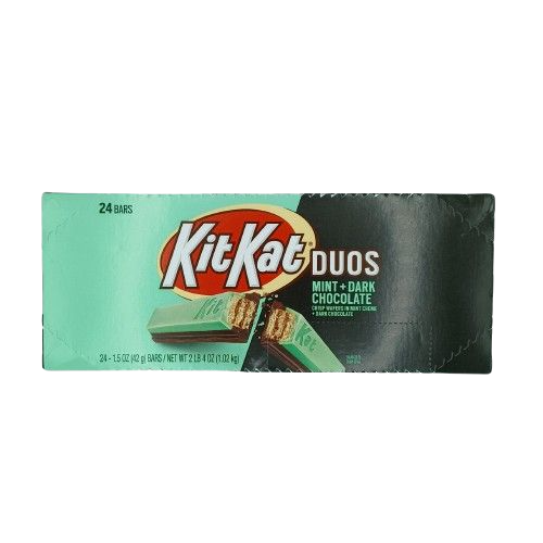 KitKat Duos Dark Mint Chocolate 1.5oz/24ct