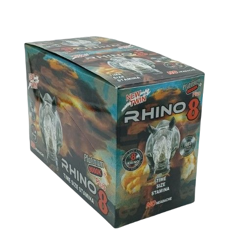 Rhino Platinum8000 Double Pills 24ct