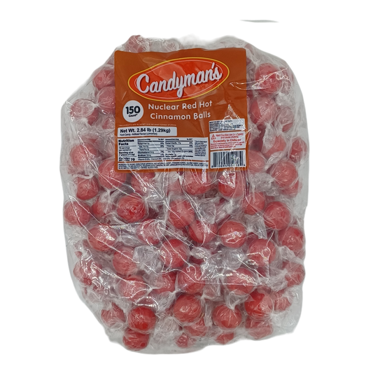 Candyman's Red Hot Cinnamon Balls 150ct