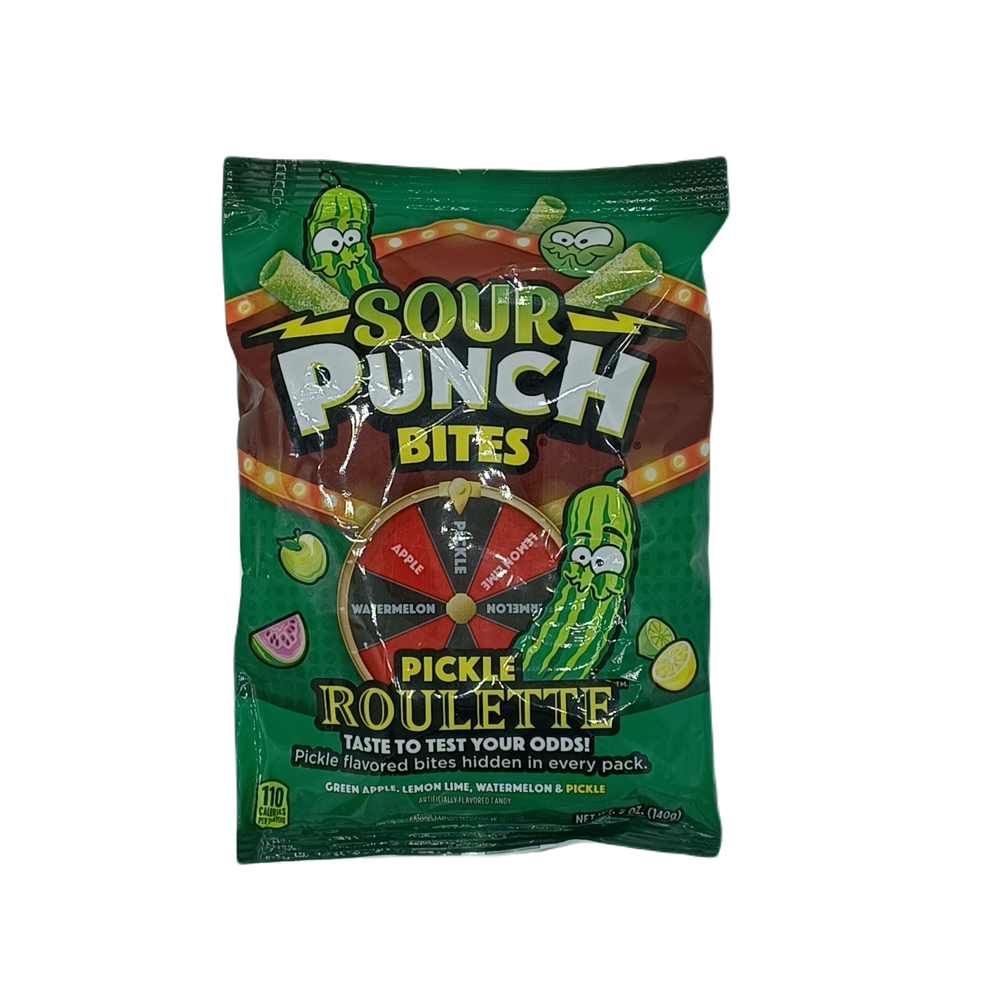 Sour Punch Bites Pickle Roulette 5oz