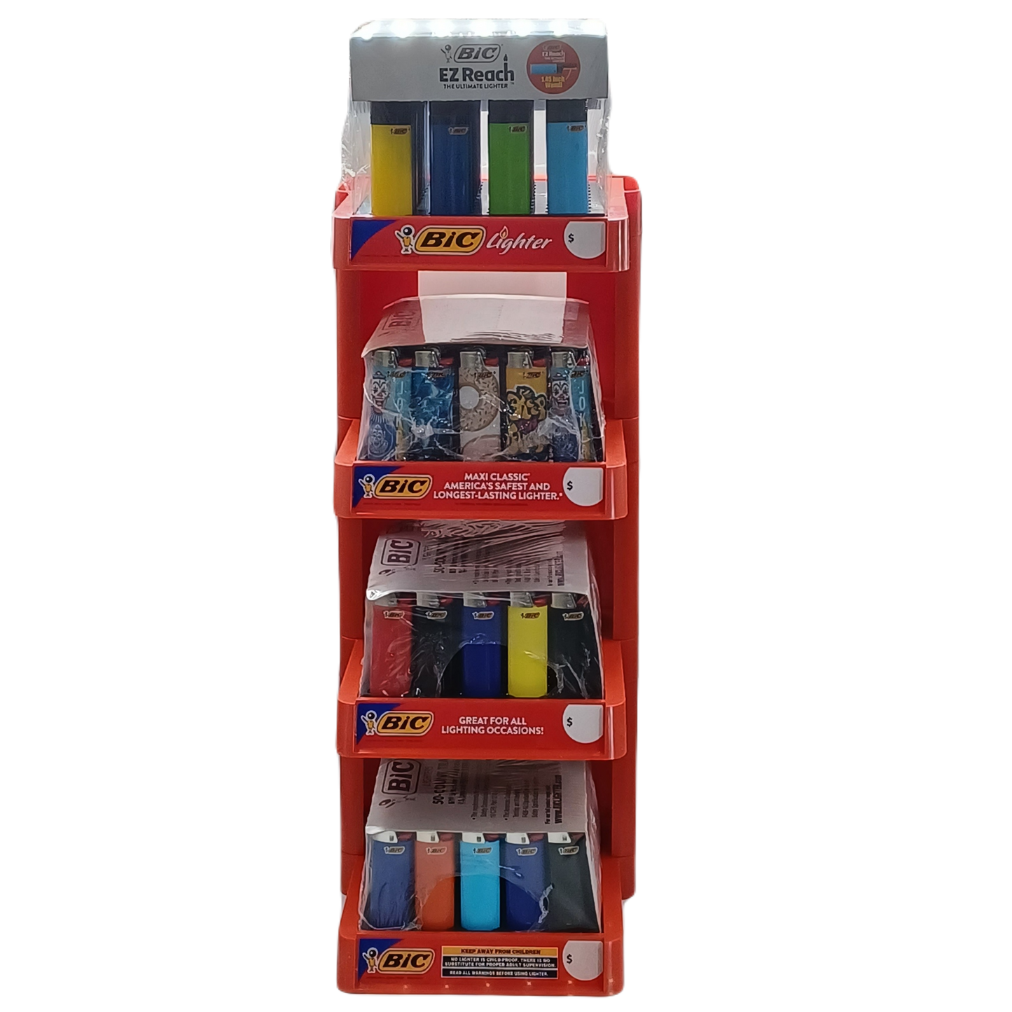 BIC Lighter 4Tier+16F Display