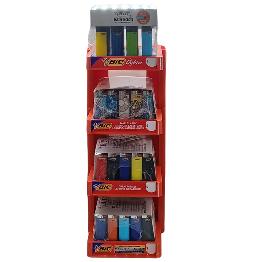 BIC Lighter 4Tier+16F Display