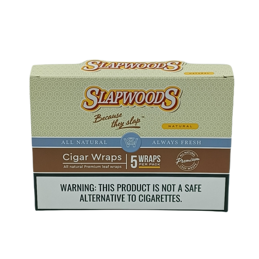 Slapwoods Wraps Natural 10/5ct