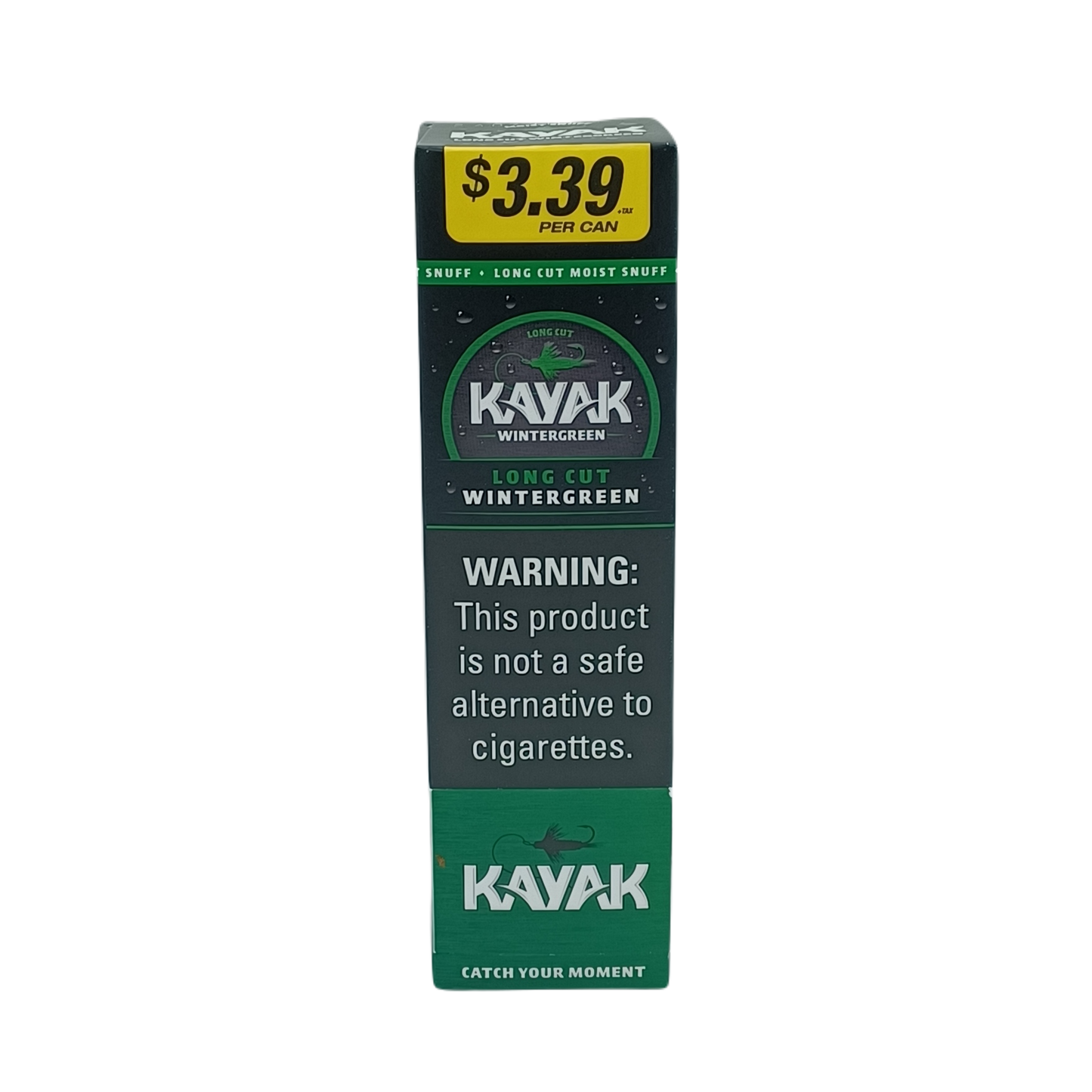 Kayak Long Cut Wintergreen $3.39 1.2oz/10ct