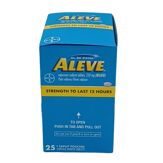 Aleve Tab 25ct Dispenser