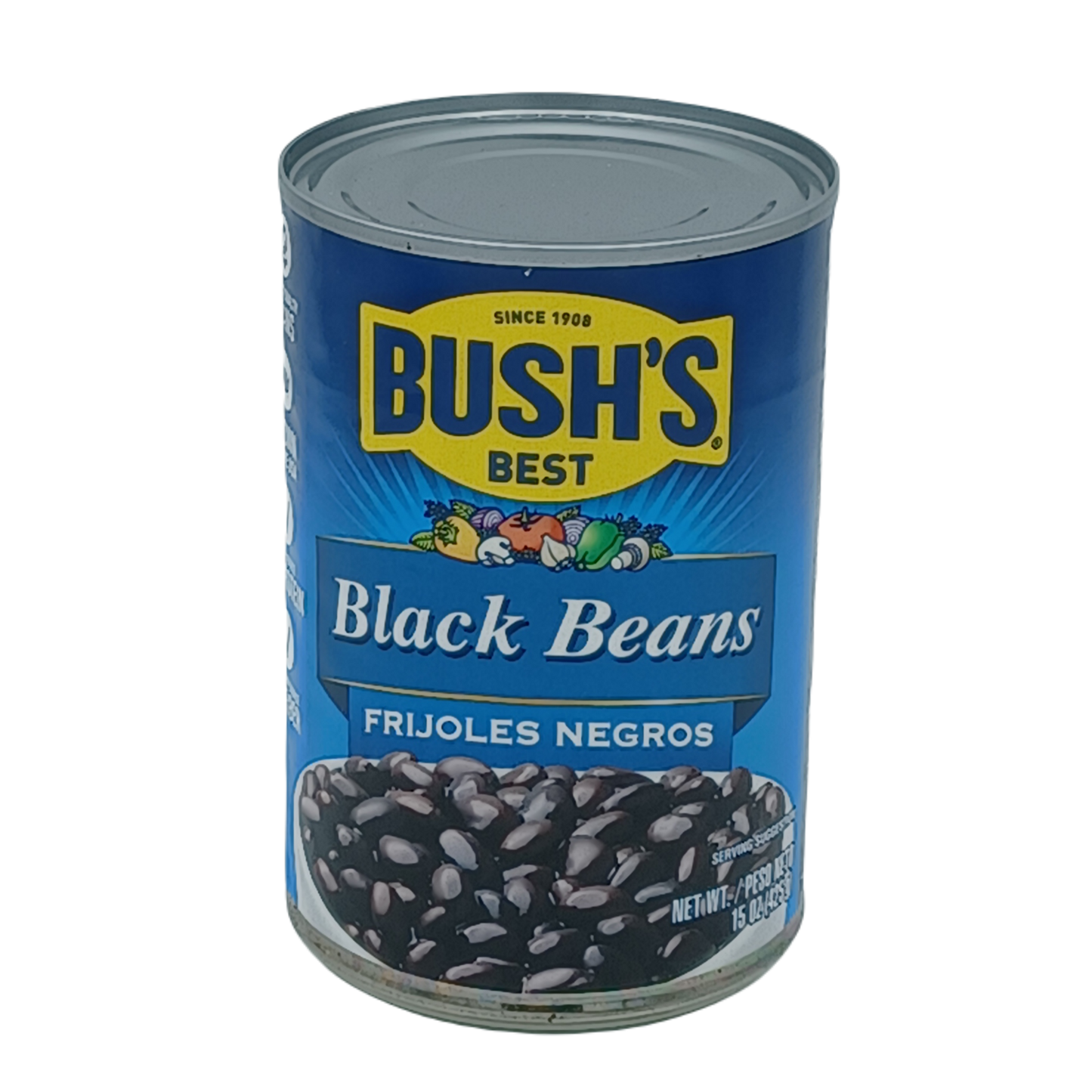 Bush Black Beans Can 15oz